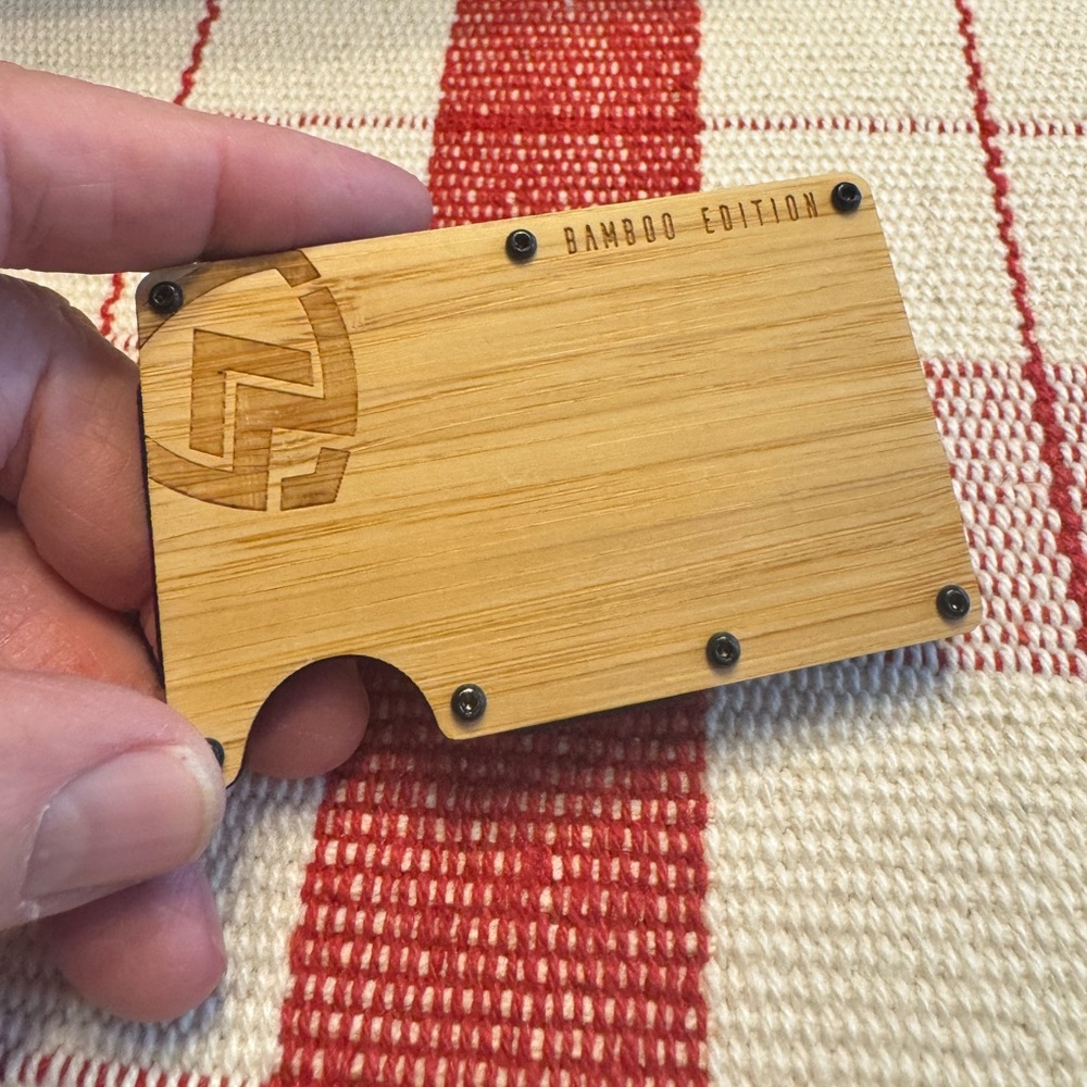 Axwell m/Armor Tactical Special edition Bamboo wallet